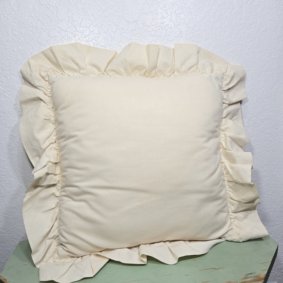 Watermelon Stitched Needlepoint Decirative Throw Pillow Vintage - Picture 5 of 5